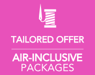 <b>AIR-INCLUSIVE PACKAGES</b>