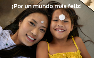 ¡Por un mundo más feliz! ¡Por un mundo más feliz!
