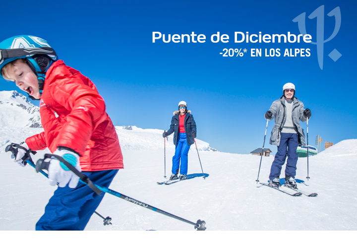 Puente de Diciembre: -20% en los Alpes Puente de Diciembre: -20% en los Alpes