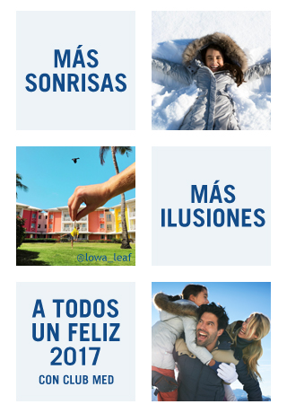 Empiece el 2017 con estilo con Club Med