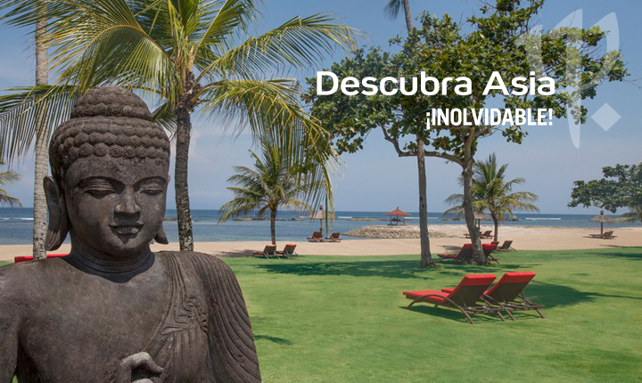 Descubra Asia. ¡Inolvidable!