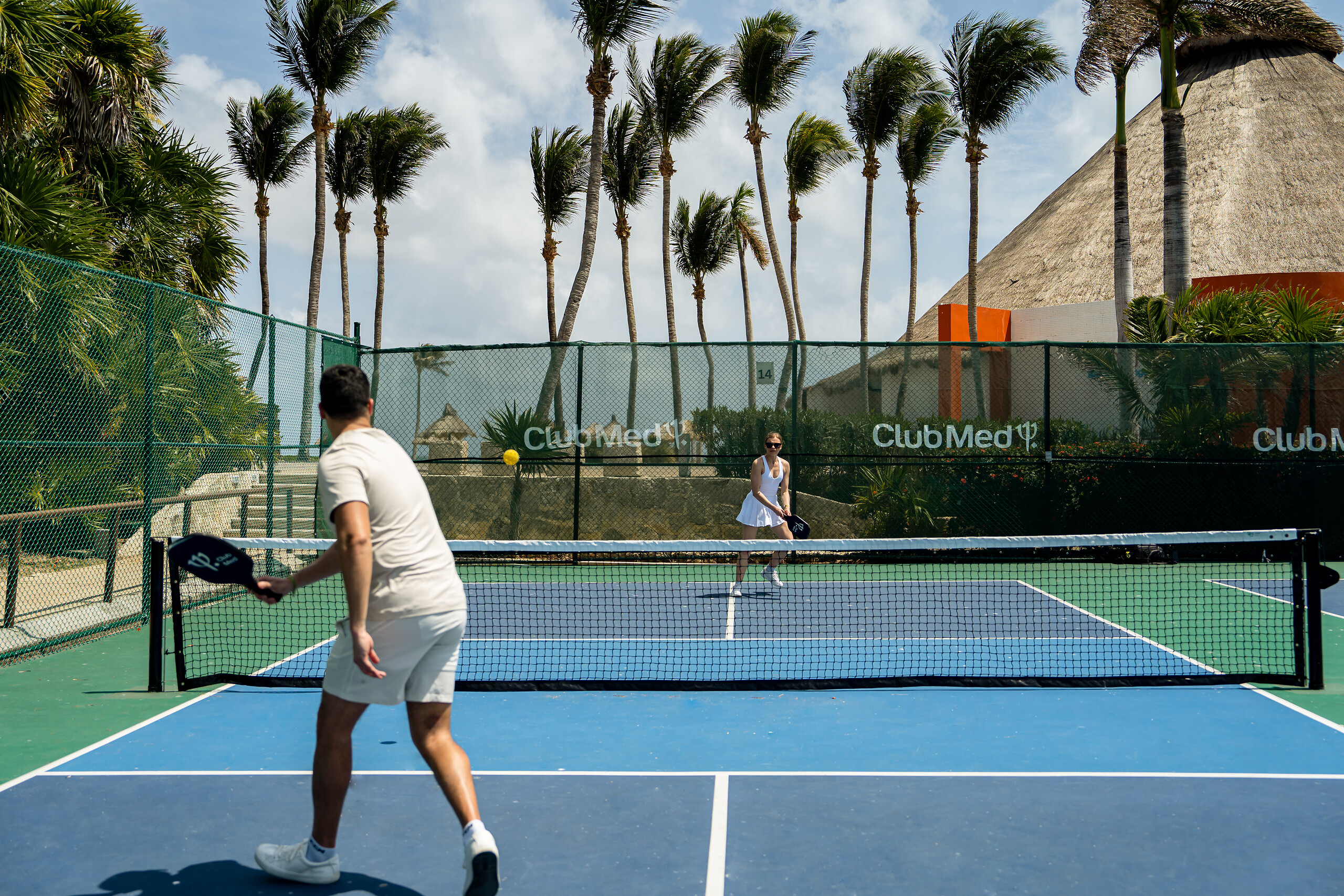 Courts de pickleball en accès libre