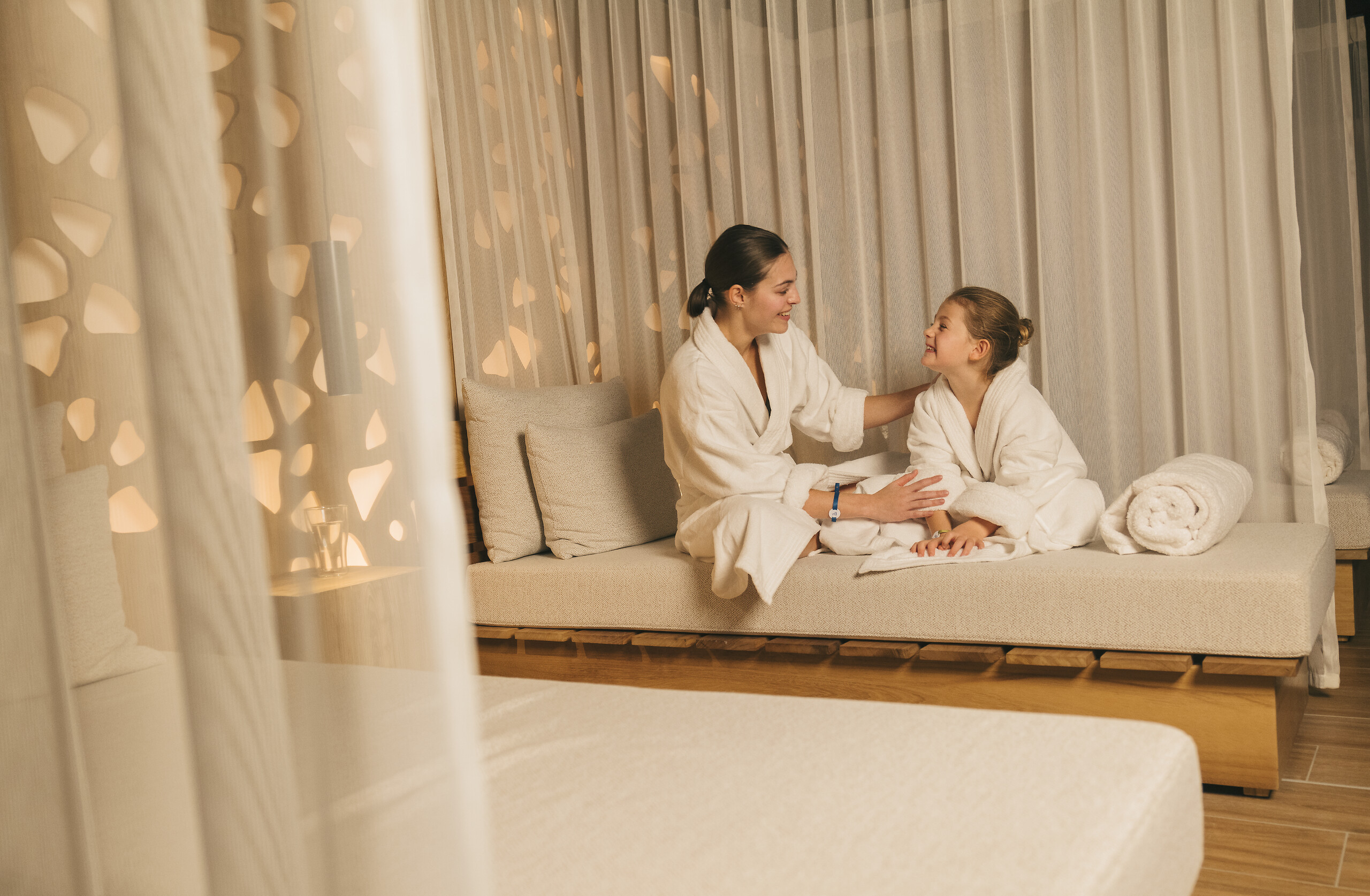 Spa en famille