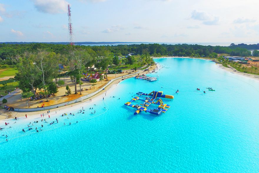 Club Med Bintan Activities Crystal Lagoon Salt Water Park