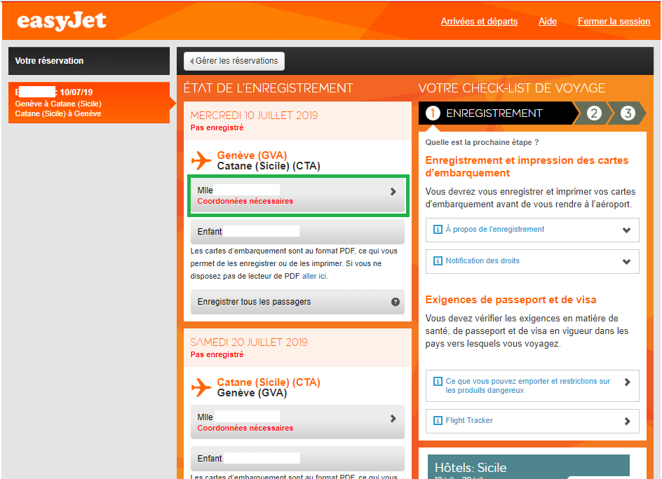 Easyjet Check In
